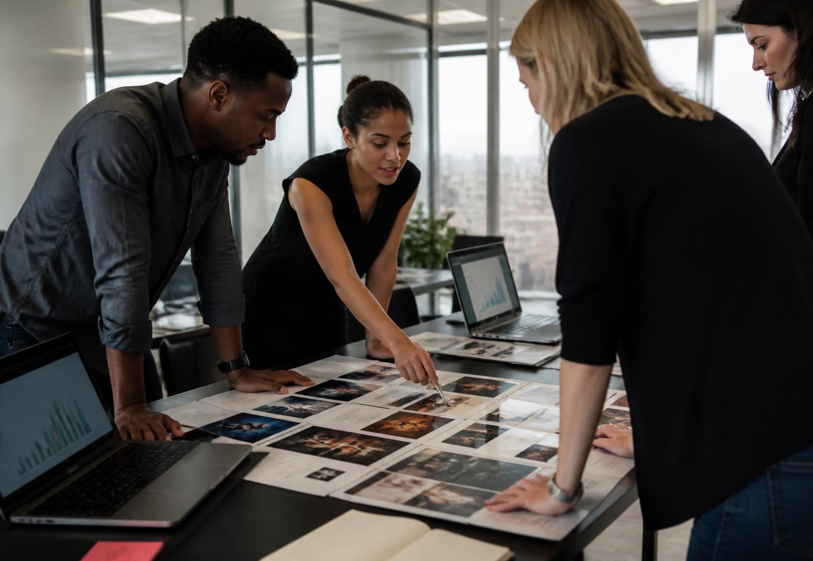 A marketing team planning a campaign around FFREEDOM's editorial calendar