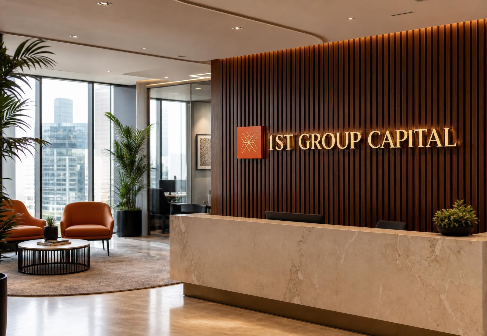 Reception — Where every advisory session starts